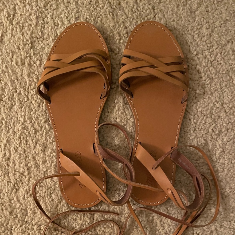Madewell Lace-Up Sandals